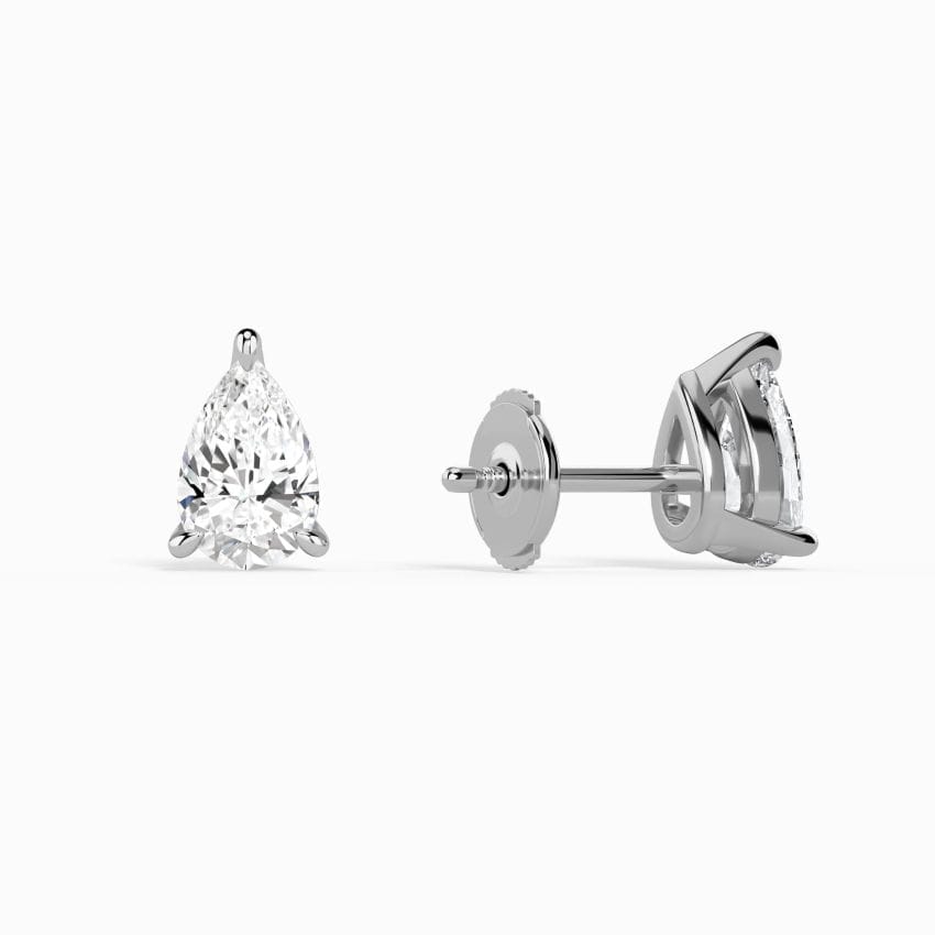Élanie 3-Prong Solitaire Diamond Stud Earrings | Jewelsentials Élanie 3-Prong Solitaire Diamond Stud Earrings - Image 5