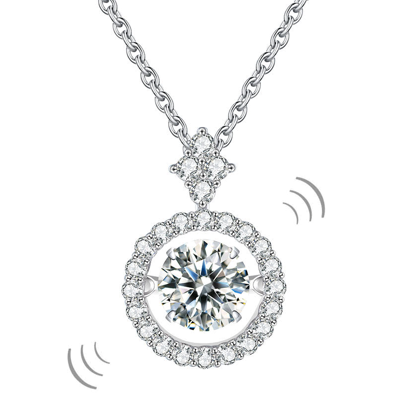 Lumora Grace Moissanite Necklace (1 Ct) | Jewelsentials Lumora Grace Moissanite Necklace (1 Ct) - Image 3