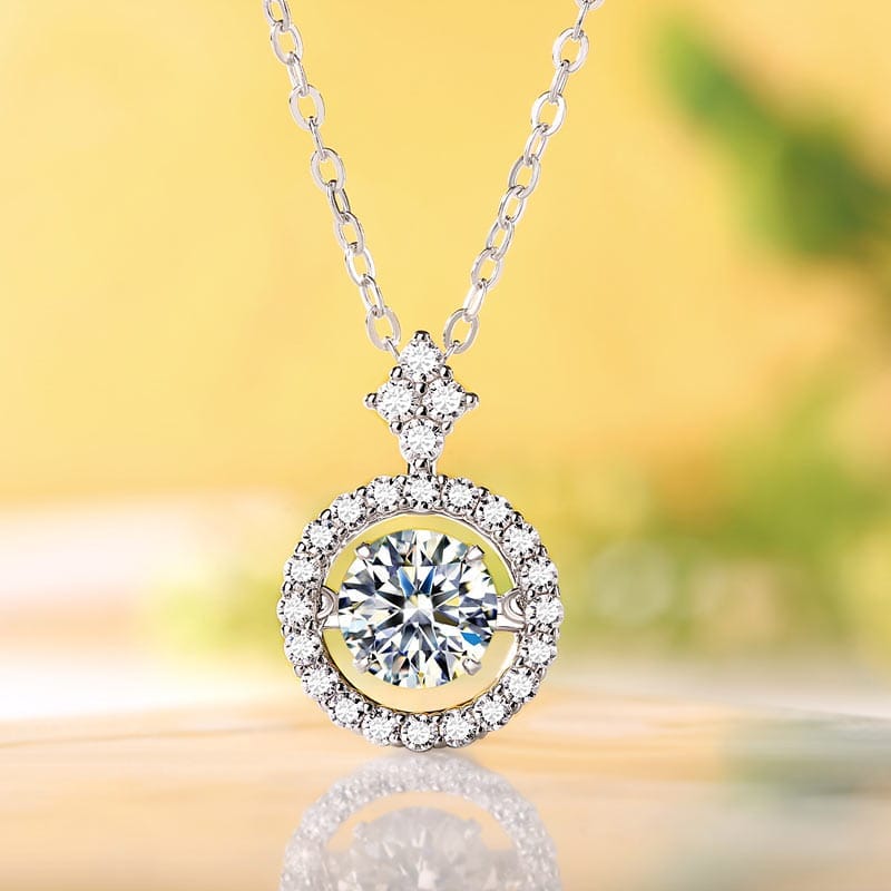 Lumora Grace Moissanite Necklace (1 Ct) | Jewelsentials Lumora Grace Moissanite Necklace (1 Ct) - Image 6