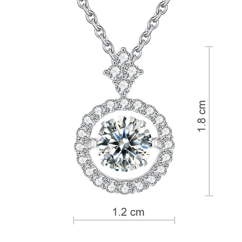 Lumora Grace Moissanite Necklace (1 Ct) | Jewelsentials Lumora Grace Moissanite Necklace (1 Ct) - Image 7