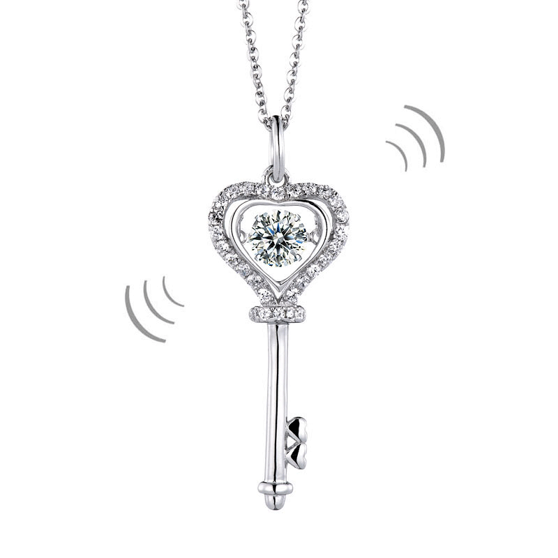 Alara Shine Moissanite Drop Necklace (1 Ct) | Jewelsentials Alara Shine Moissanite Drop Necklace (1 Ct) - Image 3