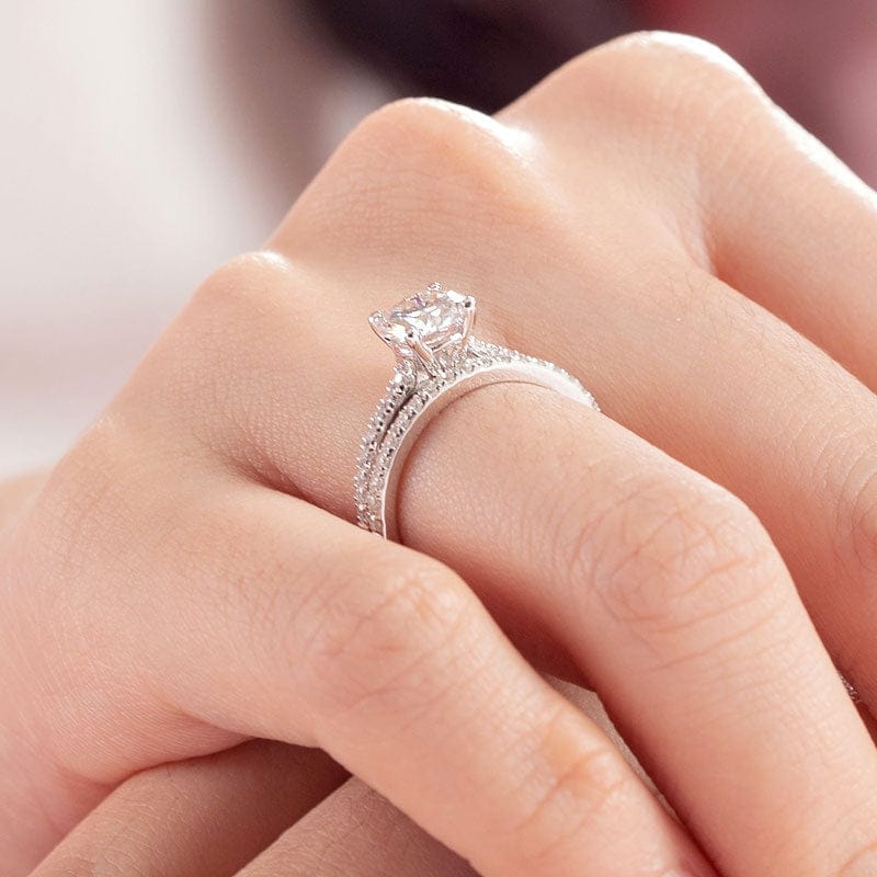 Lyanna Moissanite Ring (1 Ct) | Jewelsentials Lyanna Moissanite Ring (1 Ct) - Image 2