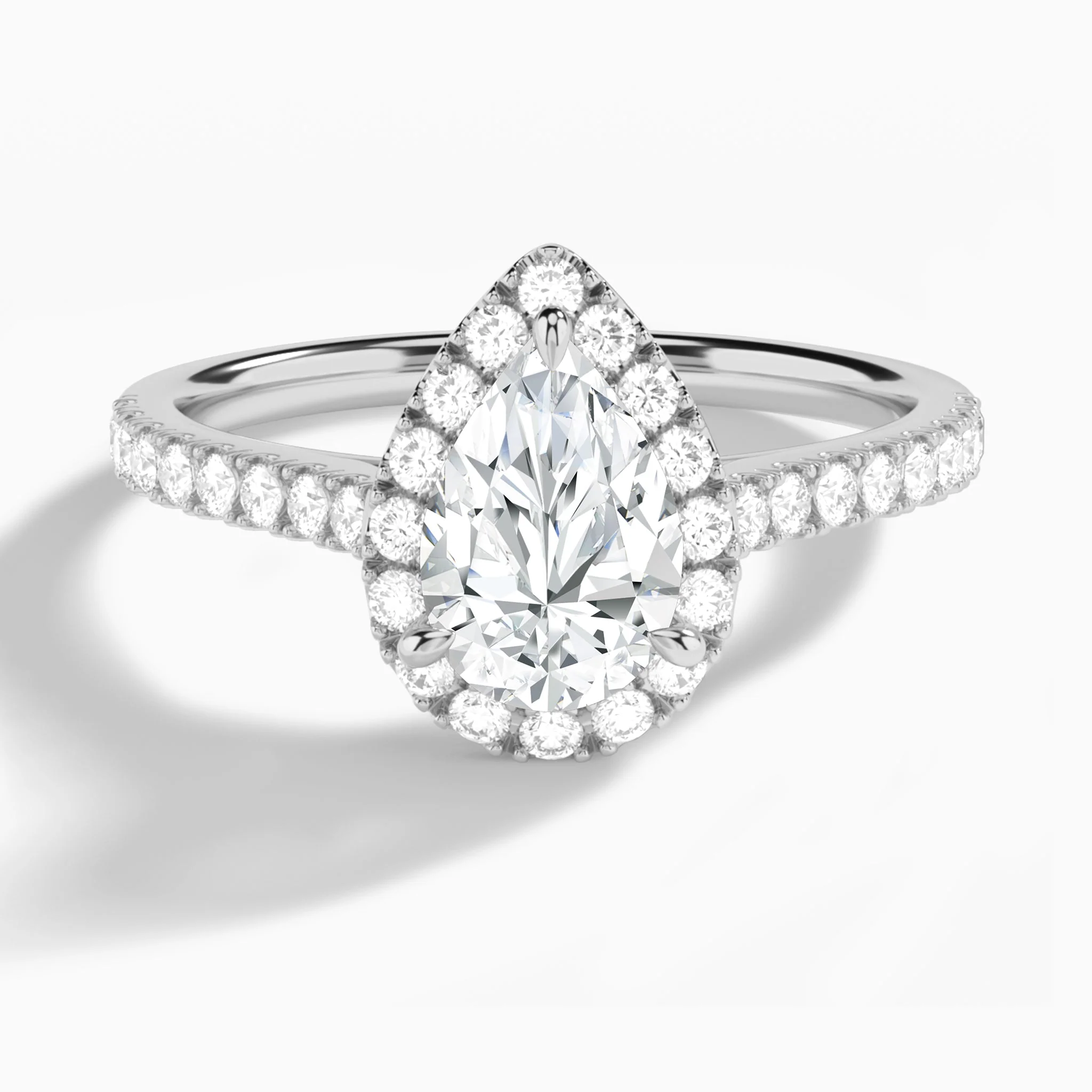 Liora Classic Halo Engagement Ring (14K Gold) | Jewelsentials Liora Classic Halo Engagement Ring (14K Gold)