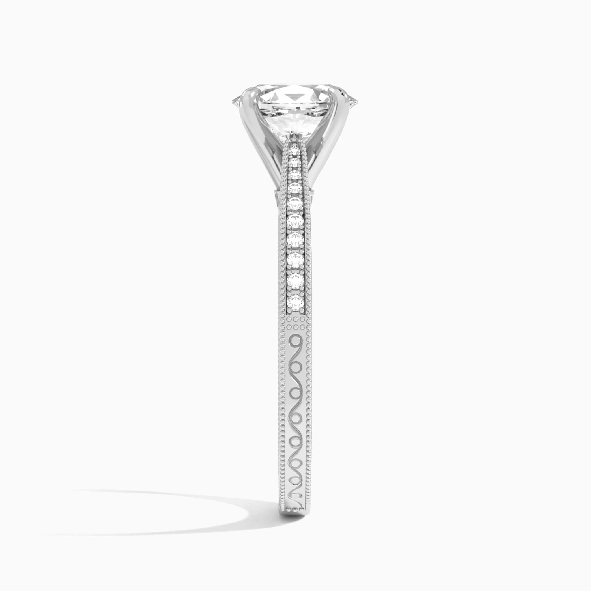 Isla Rose Vintage Diamond Engagement Ring | Jewelsentials Isla Rose Vintage Diamond Engagement Ring - Image 2