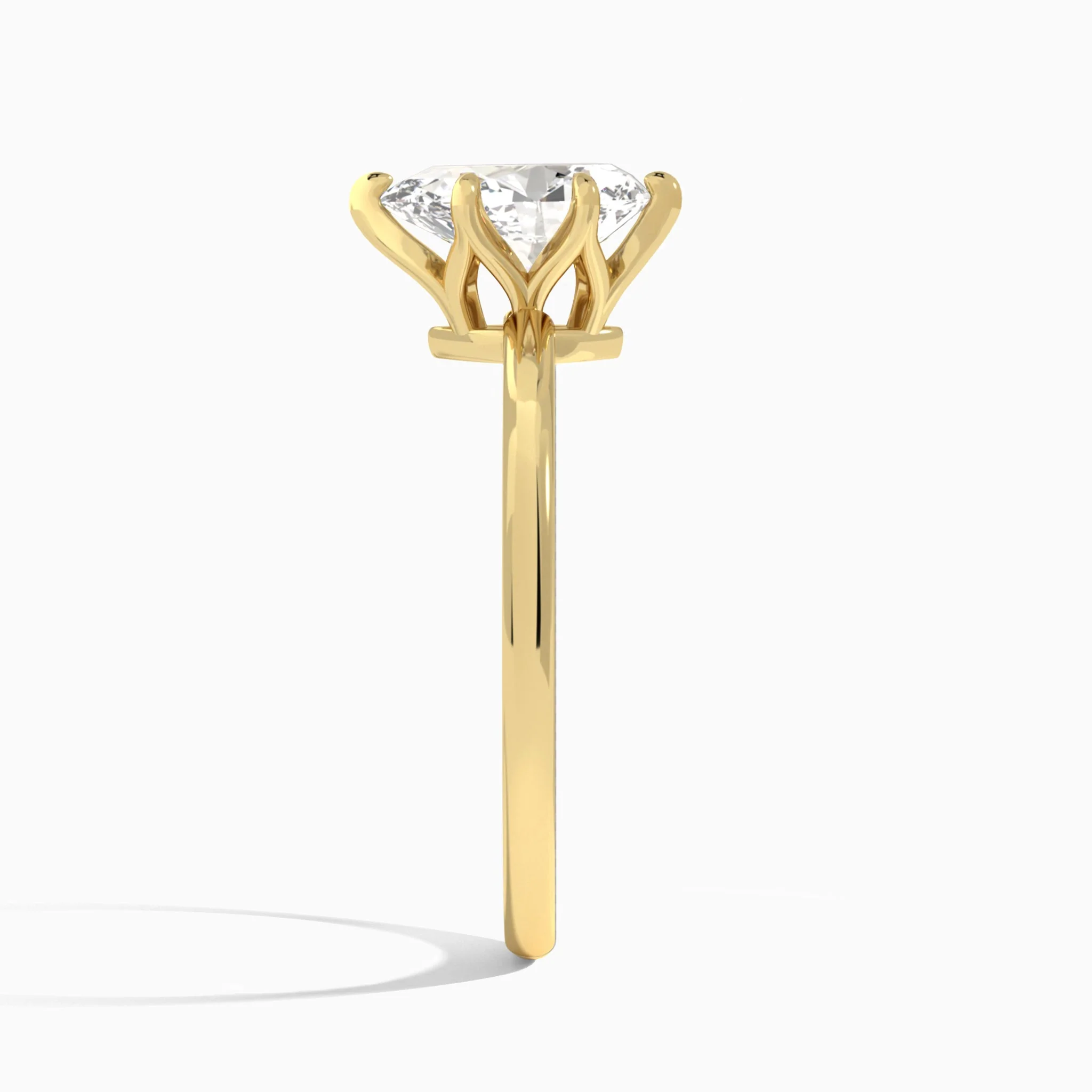 Isolde Solitaire Diamond Engagement Ring (14K Gold) | Jewelsentials Isolde Solitaire Diamond Engagement Ring (14K Gold) - Image 2