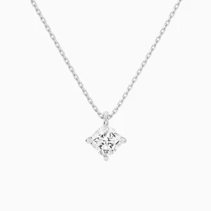 Éloise Solitaire Diamond Pendant Necklace 