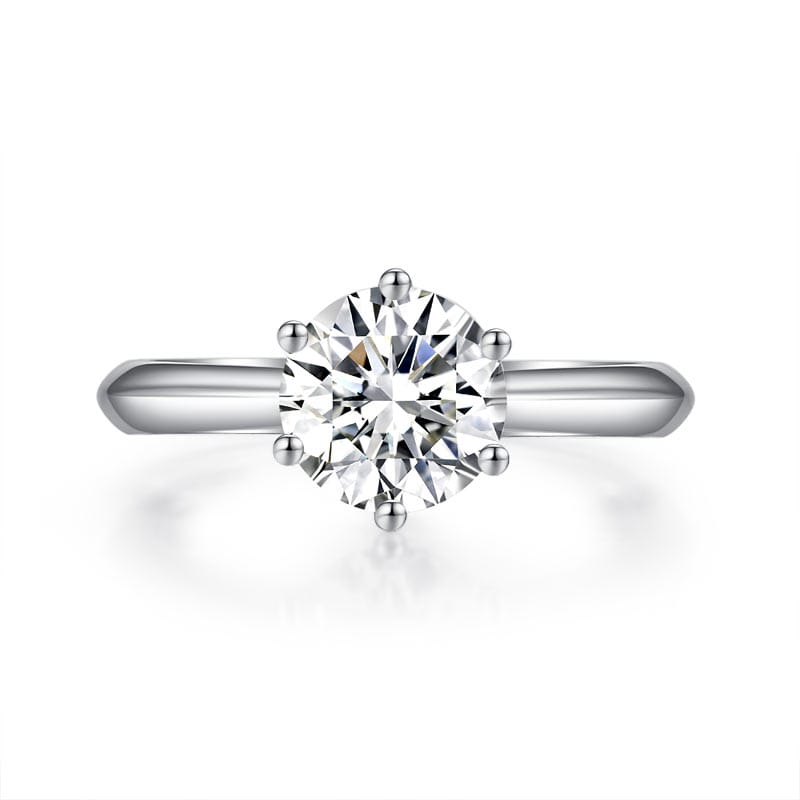 Solene Moissanite Solitaire Ring (1.5 Ct) | Jewelsentials Solene Moissanite Solitaire Ring (1.5 Ct)