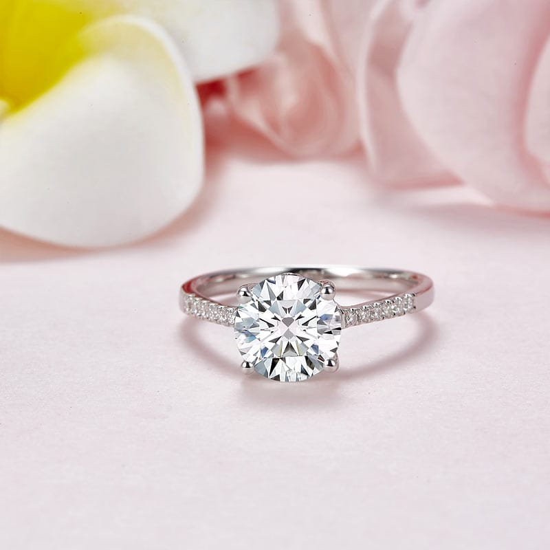 Lucent Grace Moissanite Bridal Ring (2 Ct) | Jewelsentials Lucent Grace Moissanite Bridal Ring (2 Ct) - Image 5