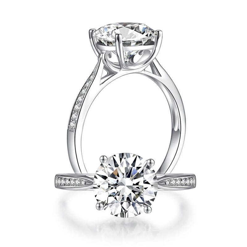 Liora Blaze Moissanite Statement Ring (3 Ct) | Jewelsentials Liora Blaze Moissanite Statement Ring (3 Ct) - Image 3
