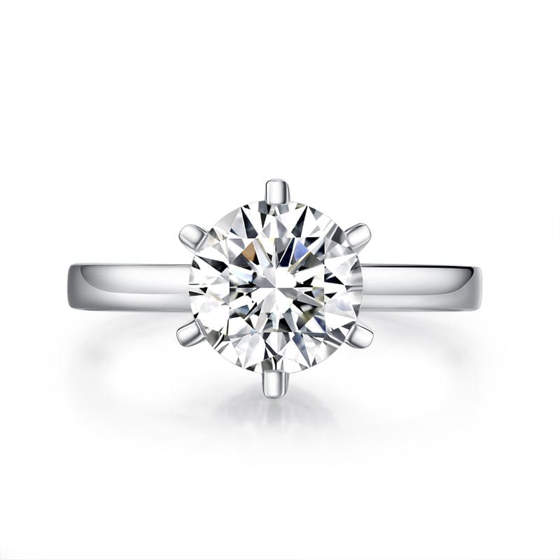 Liora Grace Moissanite Engagement Ring (2 Ct) | Jewelsentials Liora Grace Moissanite Engagement Ring (2 Ct)