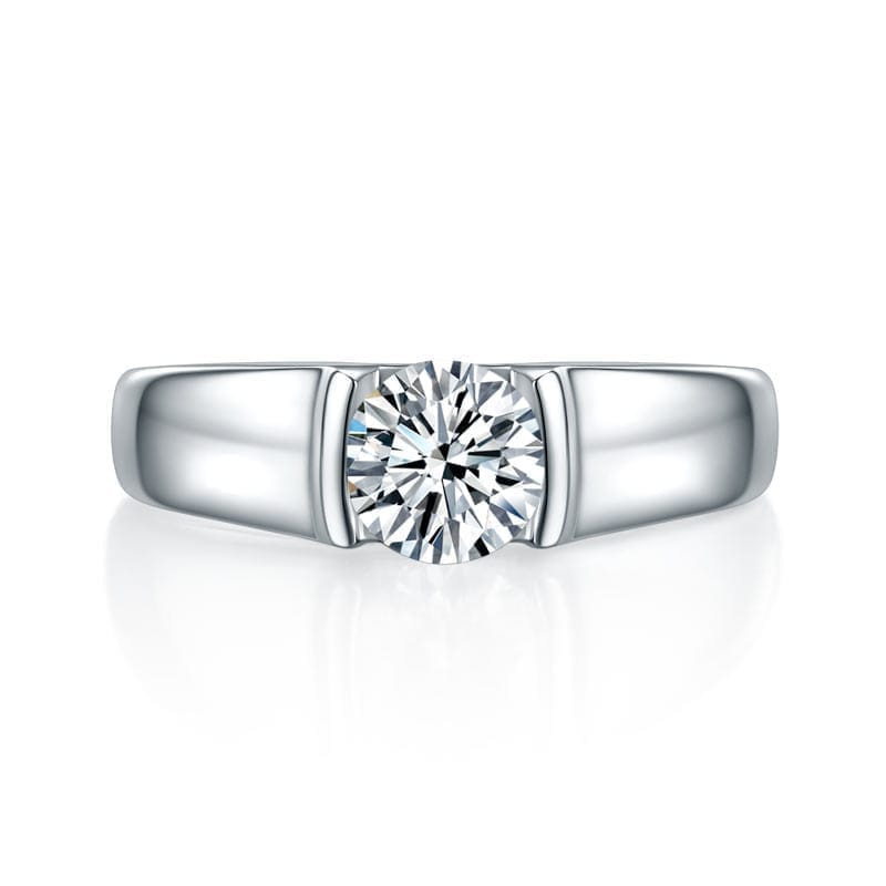 Valeron Men’s Moissanite Ring (1 Ct) | Jewelsentials Valeron Men’s Moissanite Ring (1 Ct) - Image 3