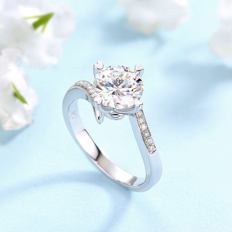 Aurielle Moissanite Accent Ring (1.5 Ct) | Jewelsentials Aurielle Moissanite Accent Ring (1.5 Ct) - Image 5