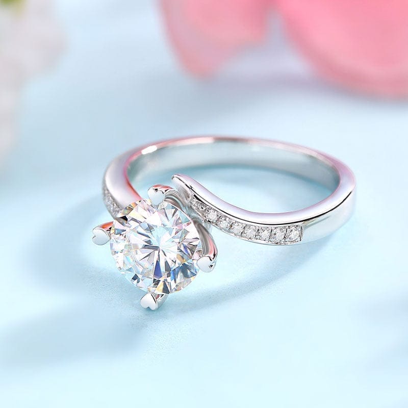 Aurielle Moissanite Accent Ring (1.5 Ct) | Jewelsentials Aurielle Moissanite Accent Ring (1.5 Ct) - Image 4
