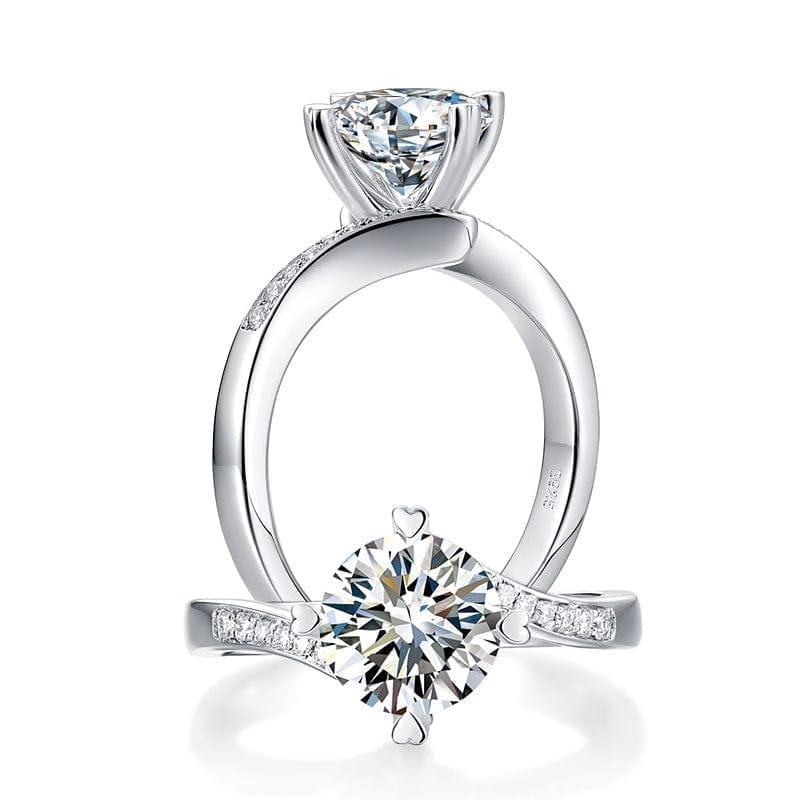 Aurielle Moissanite Accent Ring (1.5 Ct) | Jewelsentials Aurielle Moissanite Accent Ring (1.5 Ct) - Image 3