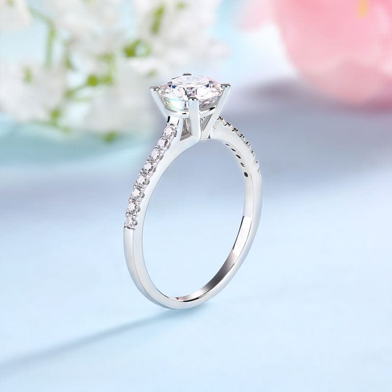 Lyanna Moissanite Ring (1 Ct) | Jewelsentials Lyanna Moissanite Ring (1 Ct) - Image 5