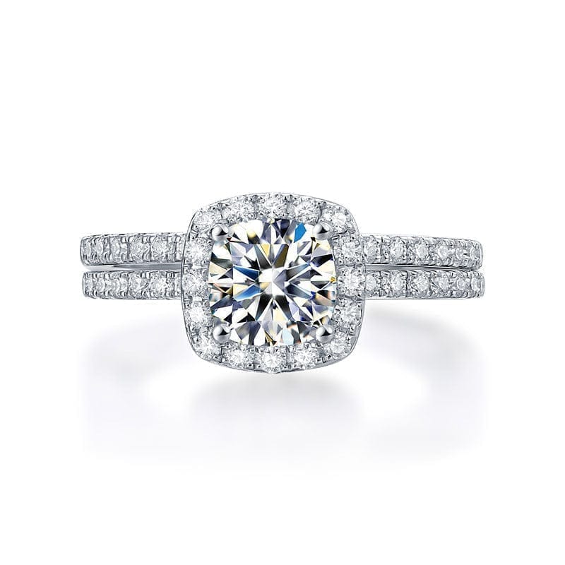 Amelie Cushion Moissanite Ring (1 Ct) | Jewelsentials Amelie Cushion Moissanite Ring (1 Ct)