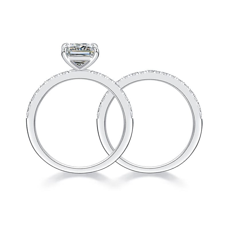 Solene Princess Moissanite Ring (1 Ct) | Jewelsentials Solene Princess Moissanite Ring (1 Ct) - Image 5