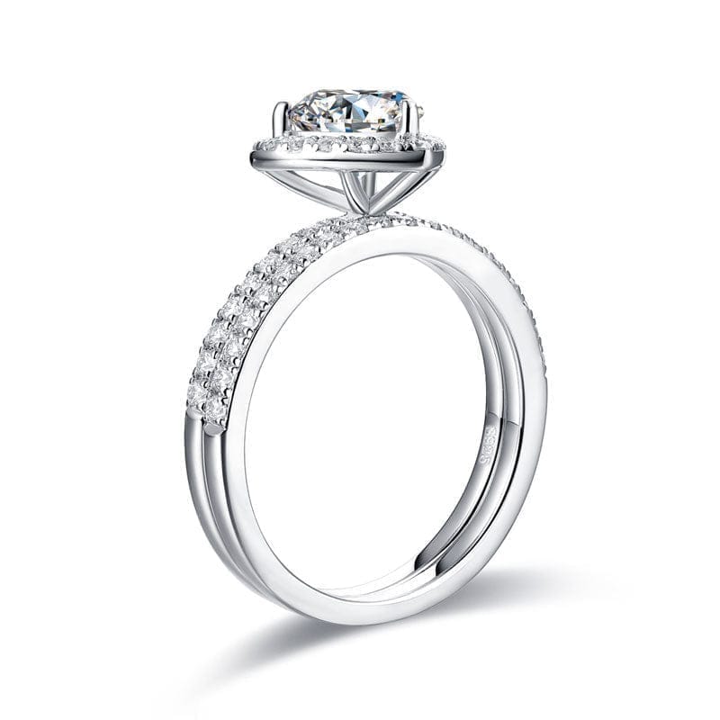 Elowen Heart Moissanite Ring (1 Ct) | Jewelsentials Elowen Heart Moissanite Ring (1 Ct) - Image 5