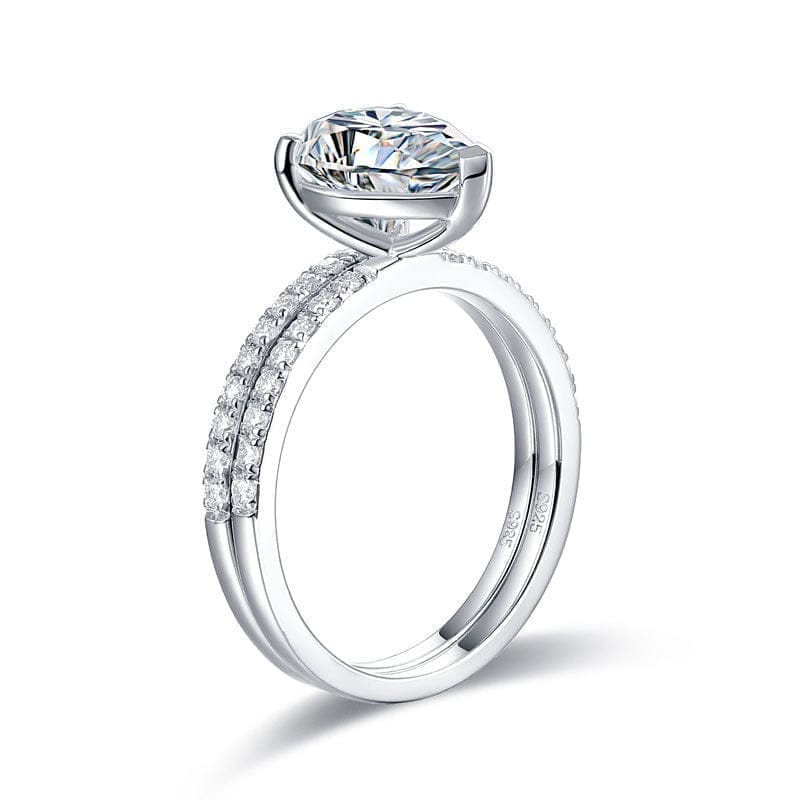 Seraphina Pear Moissanite Ring (2 Ct) | Jewelsentials Seraphina Pear Moissanite Ring (2 Ct) - Image 5